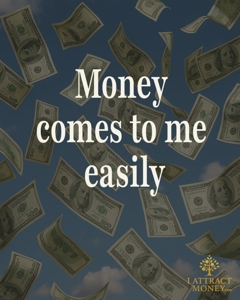 Money comes to me easily.