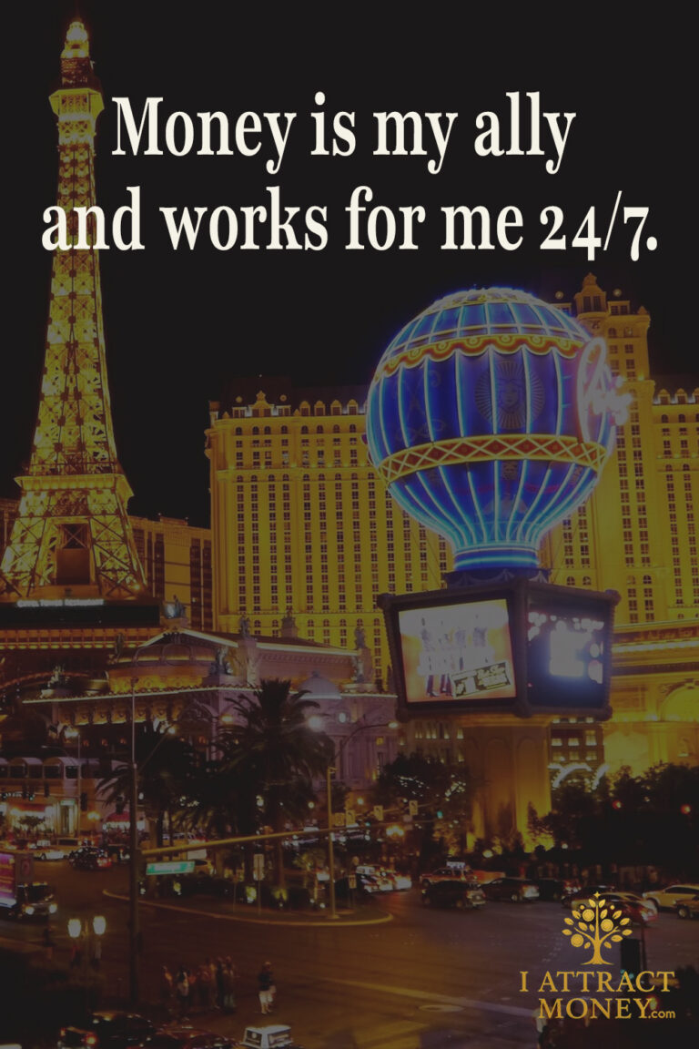 Daily Money Affirmation – Money is my ally and works for me 24 7
