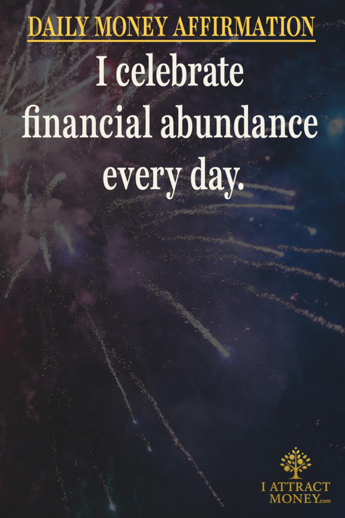 Daily Money Affirmation - Thursday, April 30, 2026